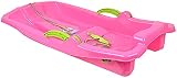 Molti Bob Sledge Snow Glider with Brake Lever, Pink, Age 3-7 view 3