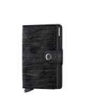 Secrid Mini Wallet, Night Blue Dutch Martin, Genuine Leather, RFID Safe, Holds up to 12 Cards