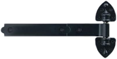 24" Old Fashioned Heavy Duty Hinges (Black Polyester Powder Coat)