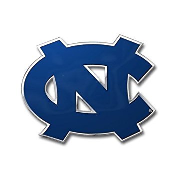 Team ProMark NCAA North Carolina Tar Heels Die Cut Color Automobile Emblem