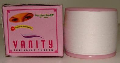 3 x Vanity Eyebrow Threading Threads Facial Hair Removal Antibacterial 30 Spools Free Shipping USA
