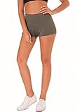 Ouber Women's Booty Shorts Workout Yoga Dance Gym Weightlifting Crossfit Short