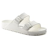 Birkenstock Unisex Arizona EVA Sandal, White, 41 Regular/8-8.5 Men