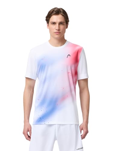 HEAD Men’s TopSpin Performance Graphic T-Shirt with Modern Print, Moisture-Wick…