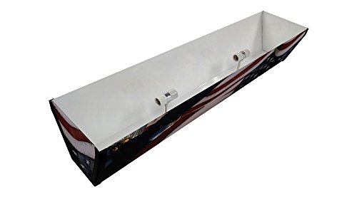44" Acrylic Pool Table Light, Stars and Stripes - Thumbnail 2