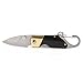 1Pc Mini Ebony Handle Folding Knife Outdoor Camping Survival Keychain Pocket