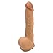 TLC CyberSkin CyberPenis with Balls, Medium