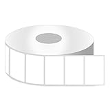 OfficeSmartLabels ZE1115085 [ 1.25" x 0.85" ] Direct Thermal Labels, Compatible with Zebra Printers Postage Barcode Shipping Desktop Printer Sticker - 4 Rolls / 1" Core