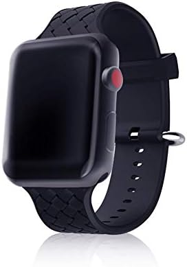 dizi248 Watch Straps Silicone Quick Release Soft Rubber Replacement Watch Bands 38mm 42mm Watchband for Apple Watch 1 2 3