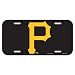 Pittsburgh Pirates MLB License Plastic Plate Vanity Car Graphics Baseball Sign Tag Officially Licensed MLB Merchandise