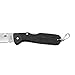 SOG Specialty Knives & Tools AC10-CP AutoClip Mini Knife with Straight Edge Folding 2.68-Inch Steel Blade and Black GRN Handle, Satin Finish