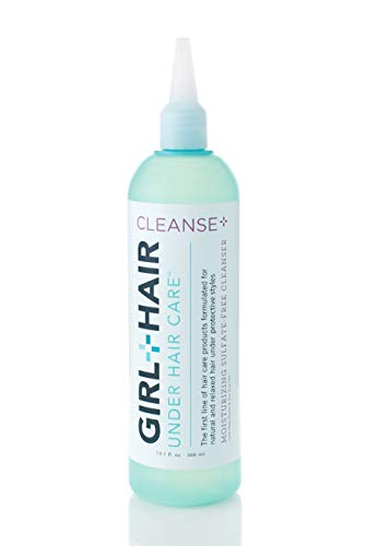 Girl+Hair Natural Hair Products, Cleanse Plus Moisturizing Sulfate Free Shampoo,Treat Scalp with Tea Tree Oil & Neem Oil, 10.1 fl.oz./300 ml Girl+Hair Natural Hair Products, Cleanse Plus Moisturizing Sulfate Free Shampoo,Treat Scalp with Tea Tree Oil & Neem Oil, 10.1 fl.oz./300 ml