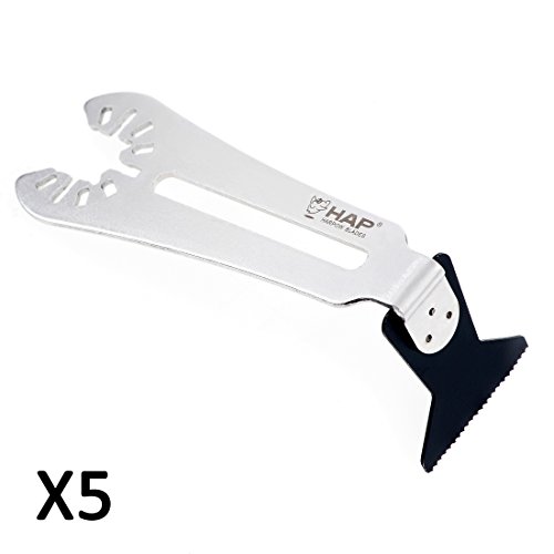 Harpow 5 Pieces New Bi-metal Flooring Blade,power Oscillating Tool Blades,multitool Blades,power Tool Saw Blades,fits Fein Bosch Craftsman Rockwell - Thumbnail 5