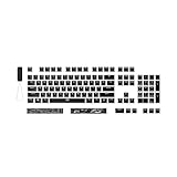 HyperX Pudding Keycaps 2 - Full Key Set - PBT - 112