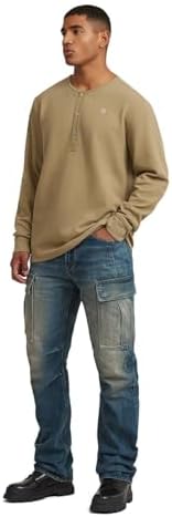 Herren Structured Tweeter Granddad T-Shirt