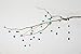 100% Wool Felt Ball Garlands 9FT Long 35 Balls - Blues and Greens