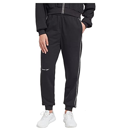 Reebok ID Energy French Terry Pantaloni da Tuta, Nero, S Donna