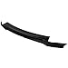 IKON MOTORSPORTS, Trunk Spoiler Compatible with 2017-2020 Toyota C-HR, ARS Style Unpainted Black ABS Rear Tail Duckbill Deflector Wing