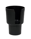 Gadjit Cup Keeper BLACK Car Cup Holder Adapter Expands Cup Holders to Hold Mugs, Convenience Store Cups, Water + Soda Bottles with up to 3.6" diameter