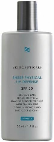 Skinceuticals UV Defense Broad Spectrum SPF 50 Sunscreen, Sheer Fusion, 4.2 Fluid Ounce