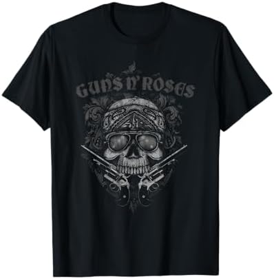 Amazon.com: Official Guns N' Roses Paradise City Label T-Shirt