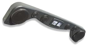 wrangler vertically driven bar sound speaker