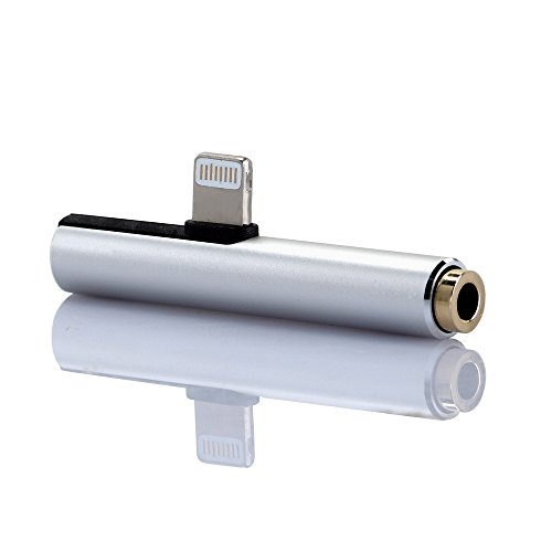 Clkjdz 2 in 1 3.5mm headphone audio adapter, portable e…
