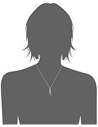 Colgante de plata de ley con alas de ángel.