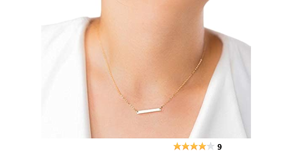 Small Nameplate Necklace 