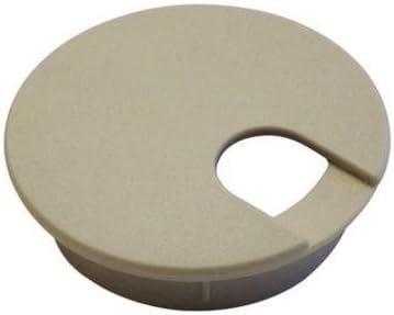 Grommet Desk Almond 1-1/2in