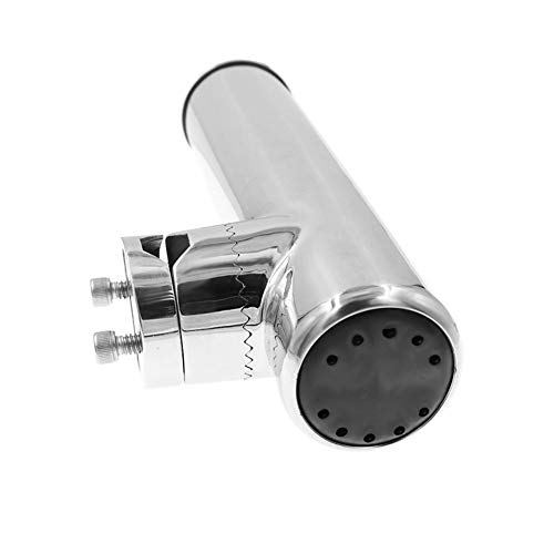 QWXZ Praktisch Boot Fisch Rutenhalter Edelstahl 316 Clamp Auf Angelrutenhalter Verstellbarer Sitz for 7/8 „-1“ Tube… – Bild 8