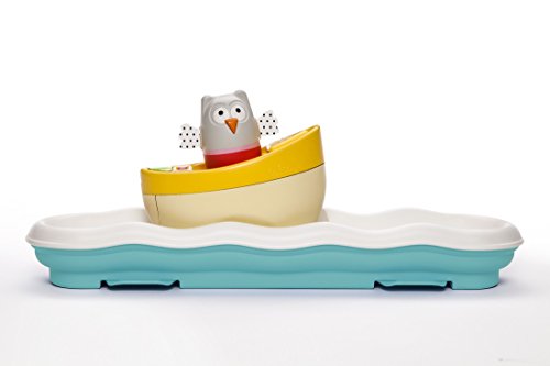 image for Taf Toys 4 in 1 Musical Boat Crib Toy | Baby's Easier Development & Ea