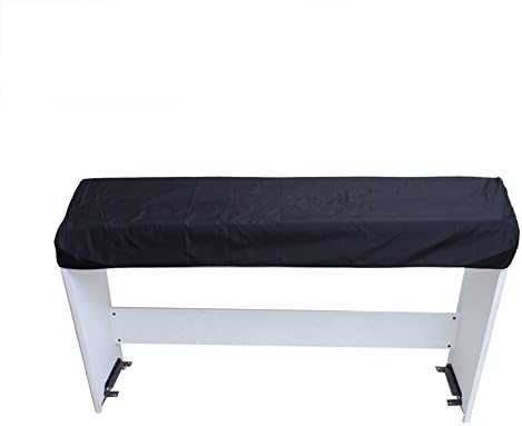 Piano Keyboard Cover for 88 Keys Waterproof and Dust-resistant- Made of Nylon/Spandex - Yamaha P105 P95 P85S, Casio PX130 135 150 CDP-120 PX330 Kogr SP170 SP18- Keep It Free From Dust and Dirt Black