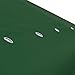 Yescom 10x10Ft Gazebo Top Replacement for Beach Cabanas for 1 Tier Outdoor Canopy Cover Patio Garden Yard Party Dark Green