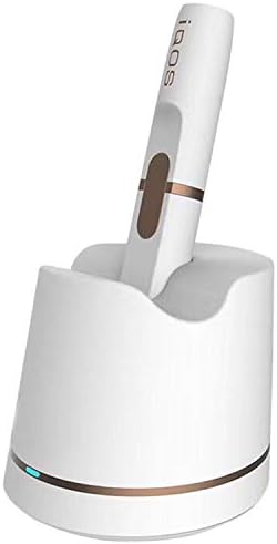 Portable Pocket Charger for iQOS II iQOS 2.4 Plus III Universal Desktop Charging Holder with USB Cable for Home Car Travel (White)