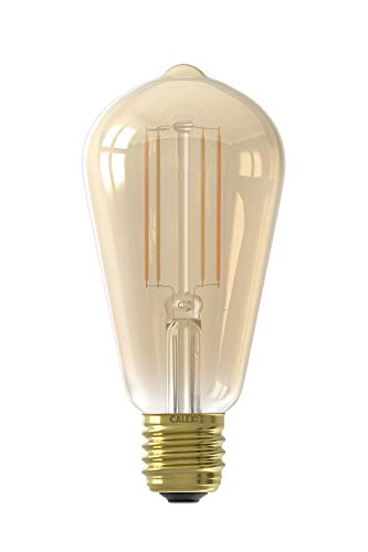 CALEX Slimme Filament Lamp - E27 Rustiek - Wifi LED Verlichting - 7W Vintage Lichtbron - Dimbaar via Smart Home App… - Afbeelding 3