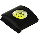 Foto&Tech 2 in 1 Hot Shoe Hotshoe Cover with Bubble Spirit Level Compatible with Canon Nikon Panasonic Fujifilm Olympus Penta