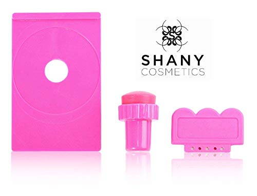 SHANY Stamping Nail Art Set (Nail Art Image Plate Holder, Scraper, Stamper) - Thumbnail 3