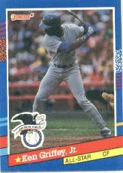 1991 Donruss 49 Ken Griffey Jr All Star Sports Related Trading Cards Sports Outdoors Amazon Com