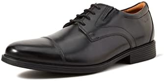 Amazon.com | Clarks Un Hugh Lace Black Leather 7 D (M) | Oxfords display picture 3