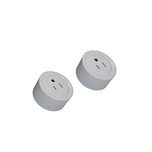 Smart Plugs Works with Alexa & Google Home 2-Pack WiFi, No Hub Required for Smart Plugs, App Download