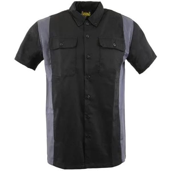 Amazon.com: Milwaukee Leather Men's Button Up Heavy Duty