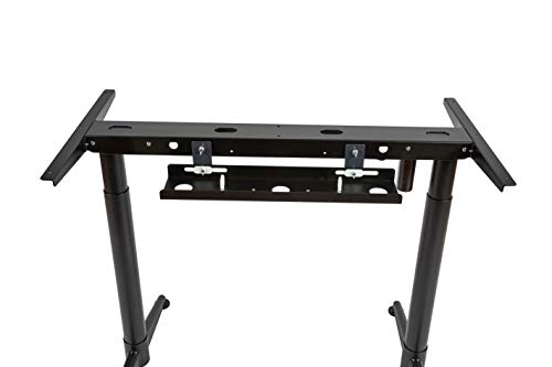 ApexDesk Vortex Series 24" Cable Management Tray - Compatible Only with The Vortex Series M Edition 48" Standing Desk (Black)