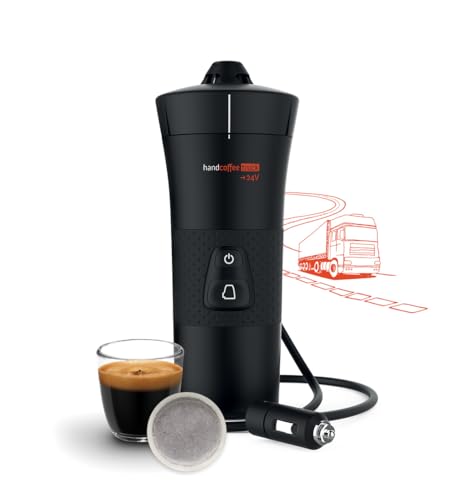 Handpresso New Handcoffee Truck 21010 Machine A Cafe, Cafetière Portable A Dosette Type Senseo, Pour Camion 24V