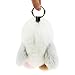 KUMEED Rex Rabbit Bunny Keychain Easter Rabbit Fur Fluffy Cute Pom Pom Key Ring Pendant Key Chains for Women Girl Bag Handbag Car Decoration Multicolor