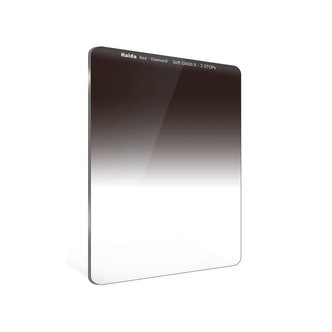 Haida Soft Graduated ND8 Filter 100 * 150mm GND Lens Filter with Metallic Filter Case