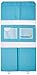 AQUATOPIA, Safety Bath-Time Cushioned Easy Kneeler & Detachable Elbow Rest, Blue