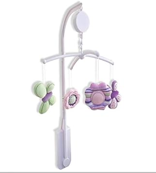 baby girl cot mobile
