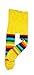 Baby Girls' Rainbow Ruffle Toddler Knit Leggings Yellow, 5-6 Years