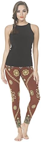 Eva Varro Women's Double WB Dbl Layered Long Leggings / Yoga Pants X-Large Tanya